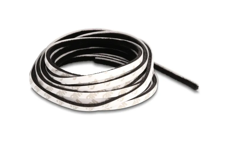 Delock Bürstenstreifen selbstklebend schwarz, 5mm - 5m