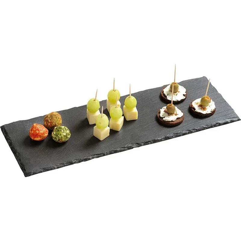 Kesper Buffetplatte Schiefer 38 x 13 cm