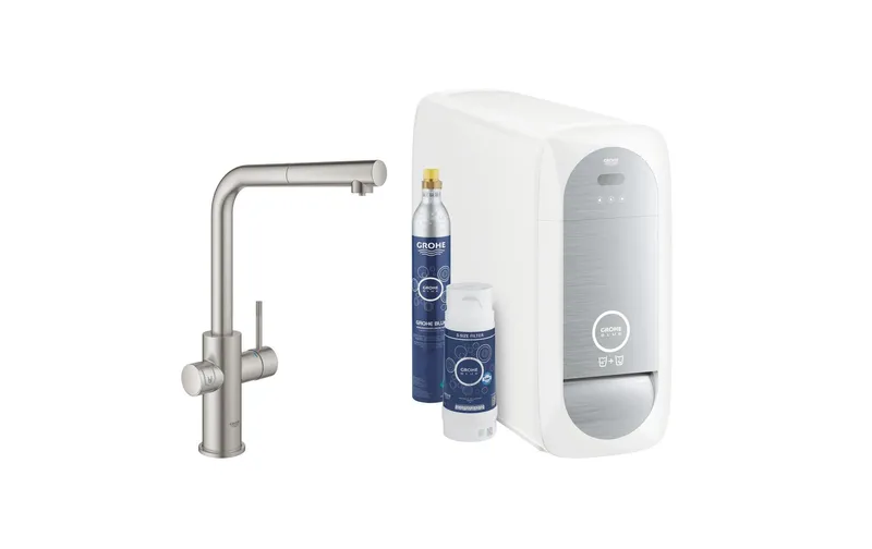GROHE Küchenarmatur Blue Home L-Auslauf Starter Kit