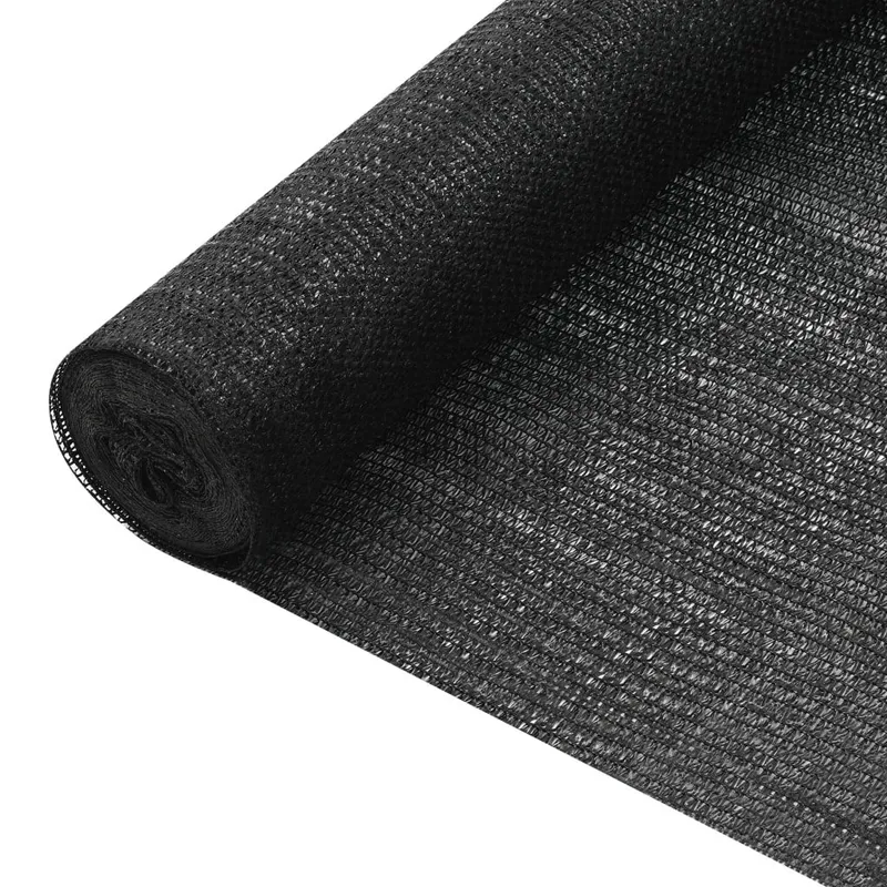 Zaunblende nero 1,2x10 m HDPE 75 g/m²