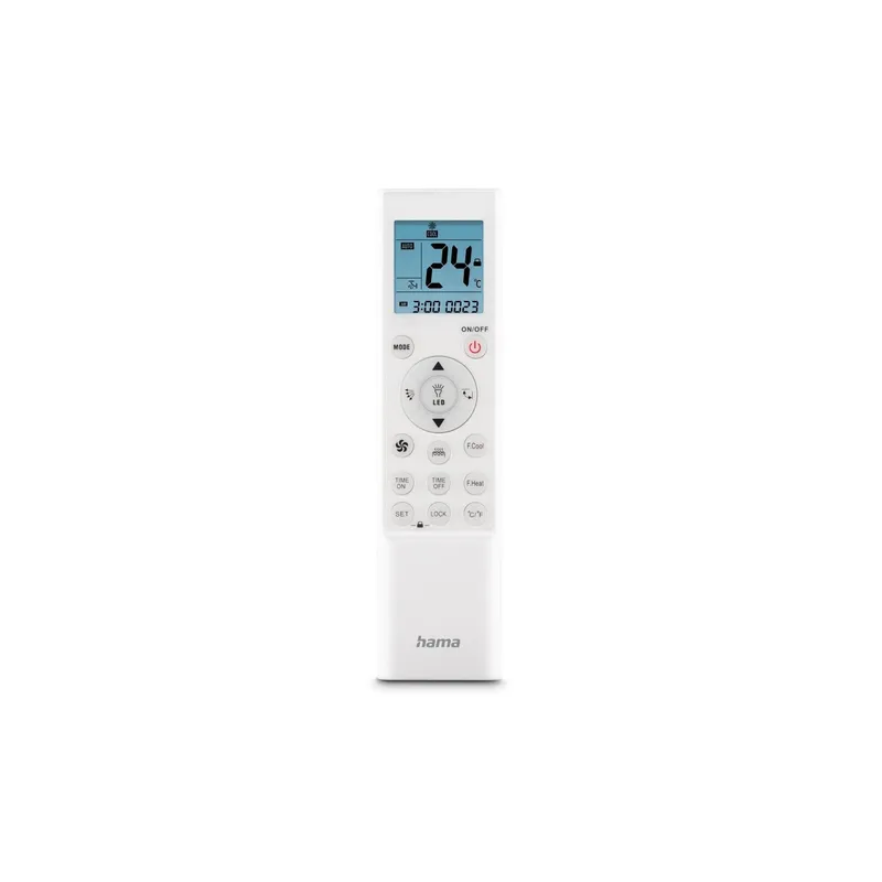 Hama Technics AG Universal-Fernbedienung Infrarot Wandhalter Kunststoff Weiss