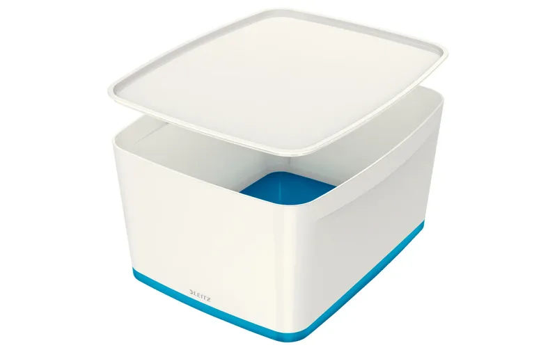 Leitz Kopfhörer & Headset-Halter MyBox Gross bleu/blanc