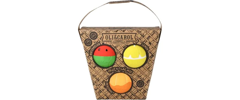 Oli&Carol Greifling Fruit Salad Baby Sensory Balls
