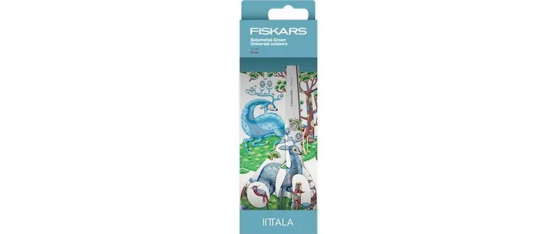 Fiskars Universalschere littala Satumetsä 2, 21 cm, vert