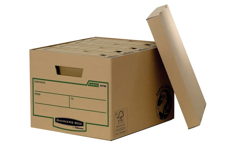 Fellowes Archivschachtel R-Kive EarthSeries brun, 10 pièces