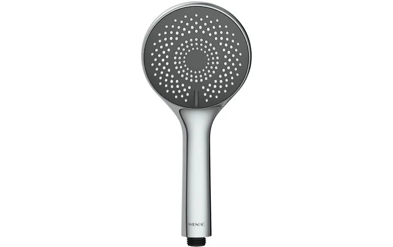 Wenko Duschkopf 11 cm Silber Grau