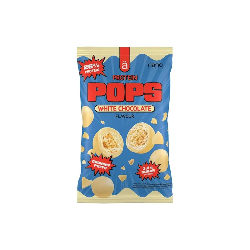 näno High Protein Pops White Chocolate 12 x 38g
