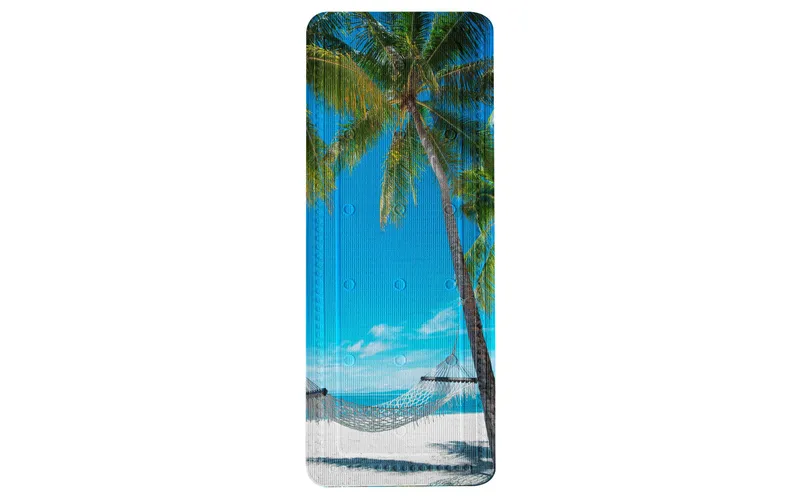 Kleine Wolke Badewanneneinlage Bahamas 36 x 92 cm, multicolour