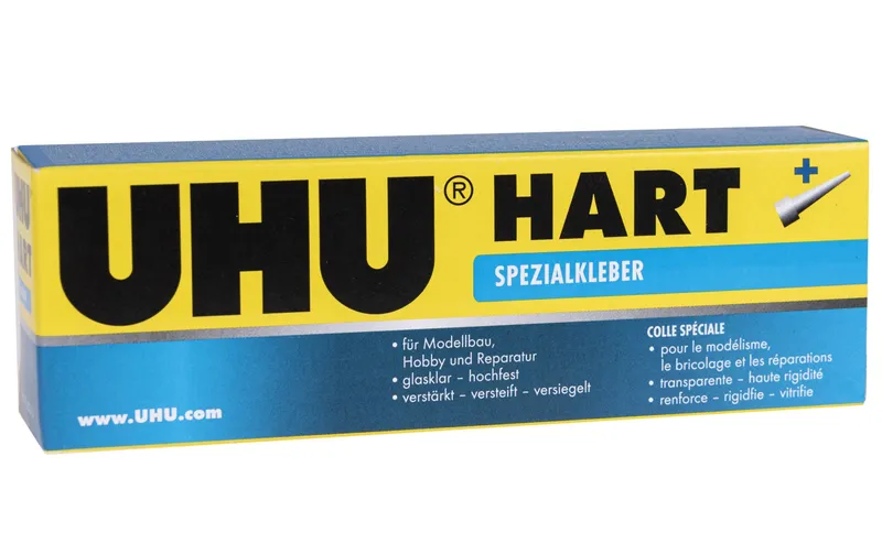 UHU Klebtessuto Hart 1 pezzi, trasparente