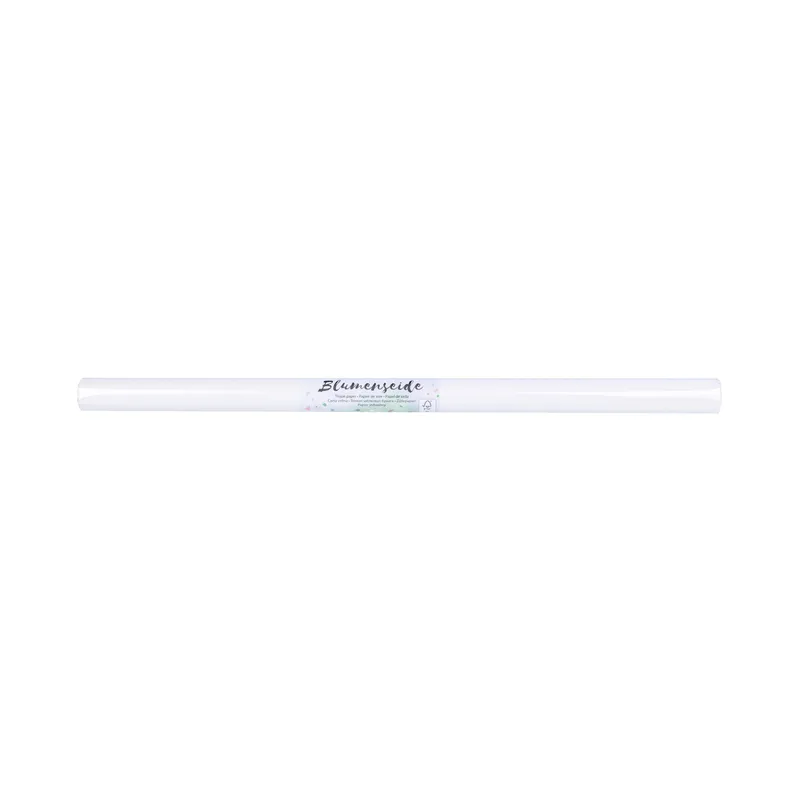 Folia Seidenpapier Blumenseide, 50 x 70 cm bianco