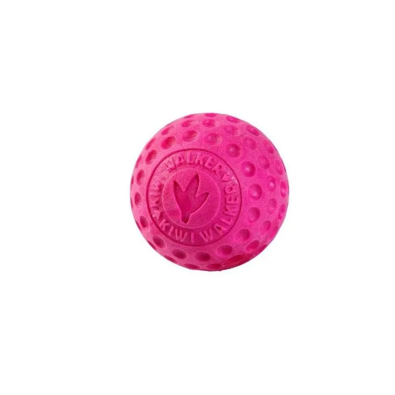 KIWI WALKER Hunde-Spielzeug Ball Rosa, M, Ø 8 cm