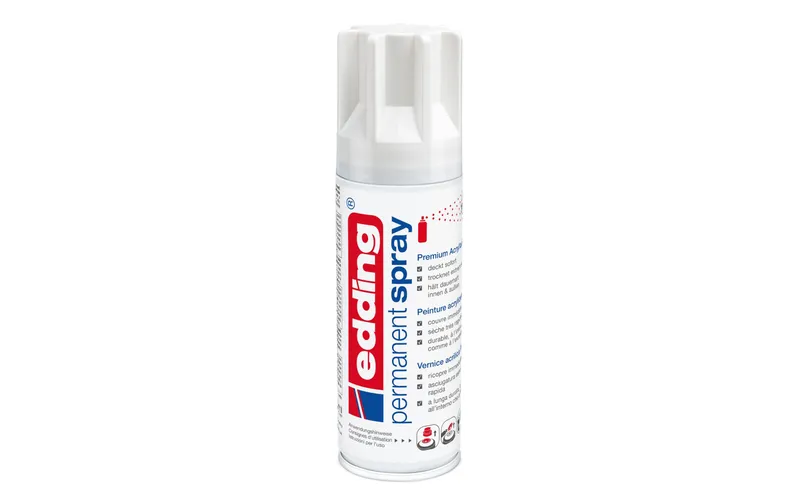 edding Acrylspray 5200 200 ml, blanc glänzend