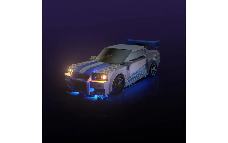 Light My Bricks LED-Licht-Set pour LEGO® Nissan Skyline 76917