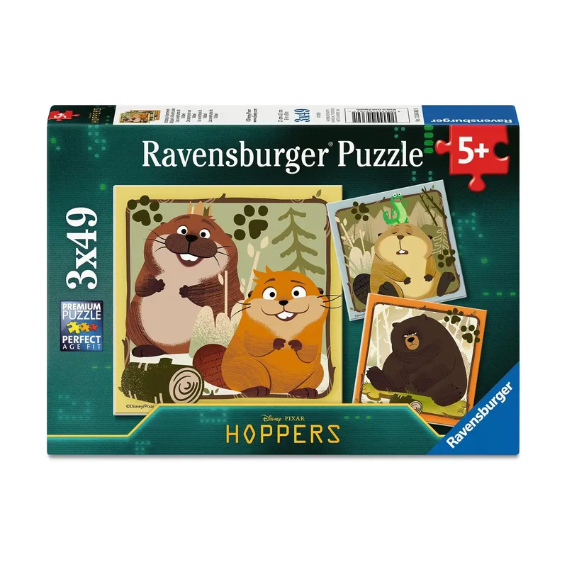 Ravensburger Puzzle Mabels Abenteuer 3 x 49