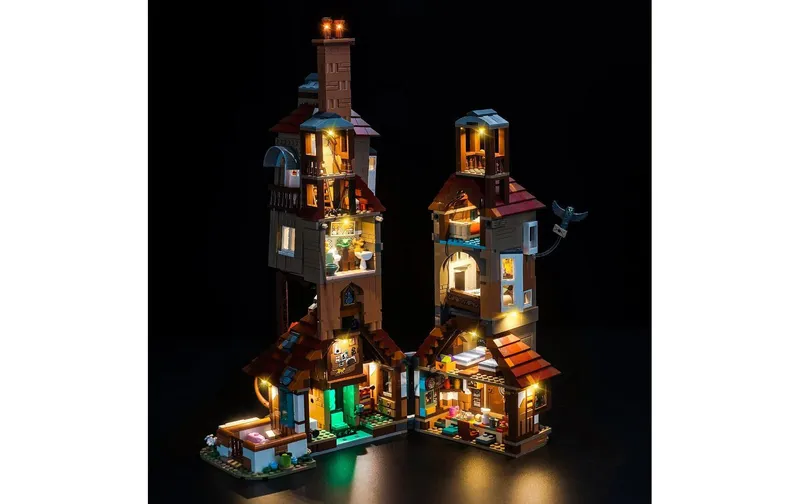BrickBling LED-Licht-Set pour LEGO® Der Fuchsbau Sammleredition (76437)