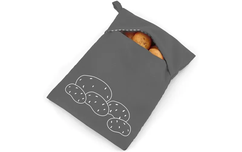 GOURMETmaxx GOURMETmaxx Mikrowellenkochbeutel 25 x 19 x 1 cm grau