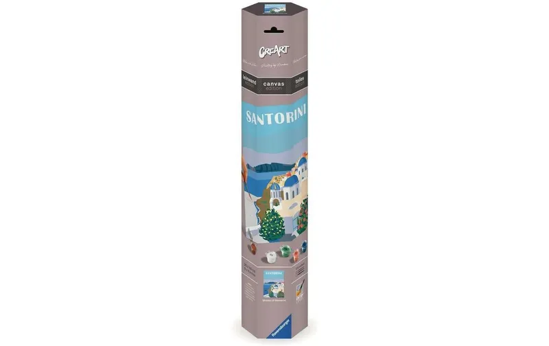 Ravensburger Malen nach Zahlen CreArt – shades of Santorini auf Leinwand