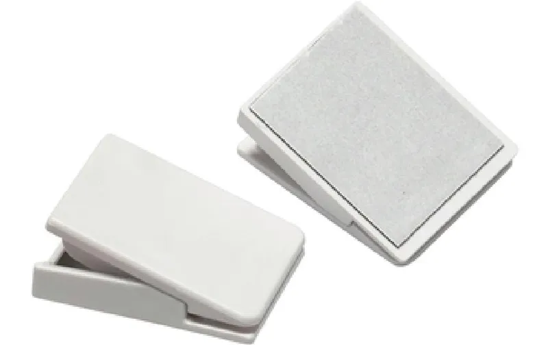 Gardinia Klebeklammer Outdoor, white,4 pieces