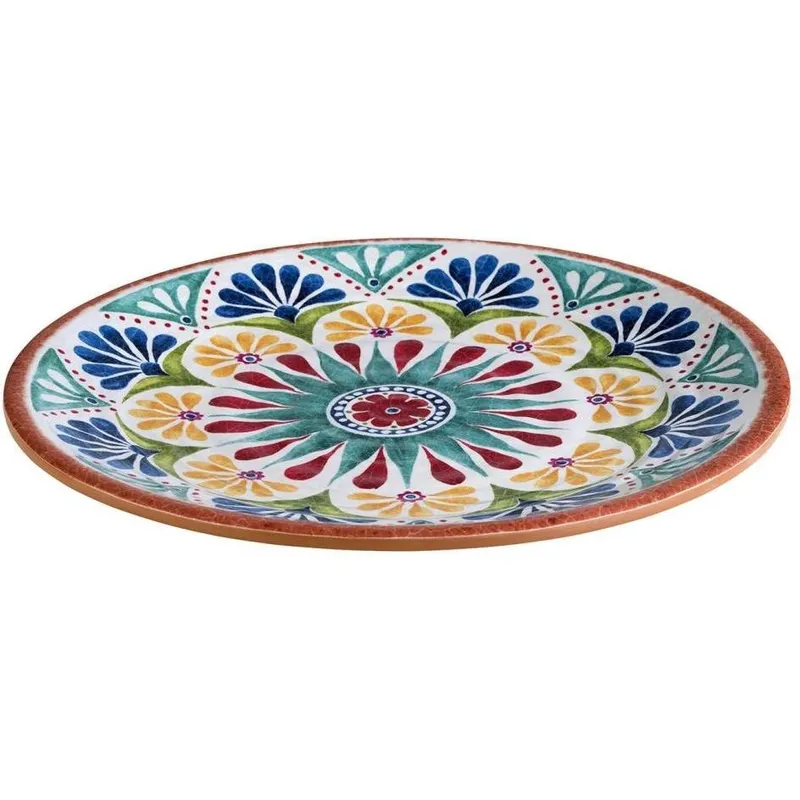 APS Teller ARABESQUE D26.5 cm H2 cm 26.5 x 2 cm, Mehrfarbig