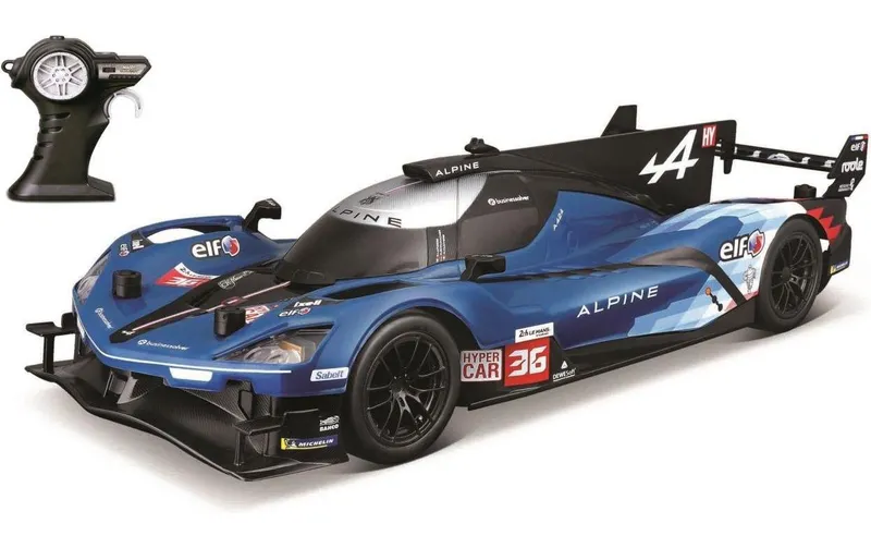 Maisto Rennwagen RC Alpine A424 2.4 GHz 1:16, blu