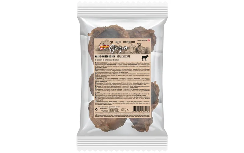 DeliBest Kausnack Origin Kalbs-Kniescheiben 250 g, Schweizer Fleisch
