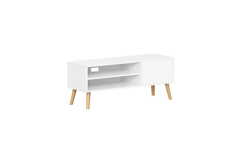 VASAGLE TV-Möbel Skandinavisch 110 x 40 cm, white