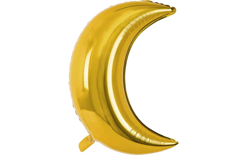 Partydeco Folienballon Moon Gold