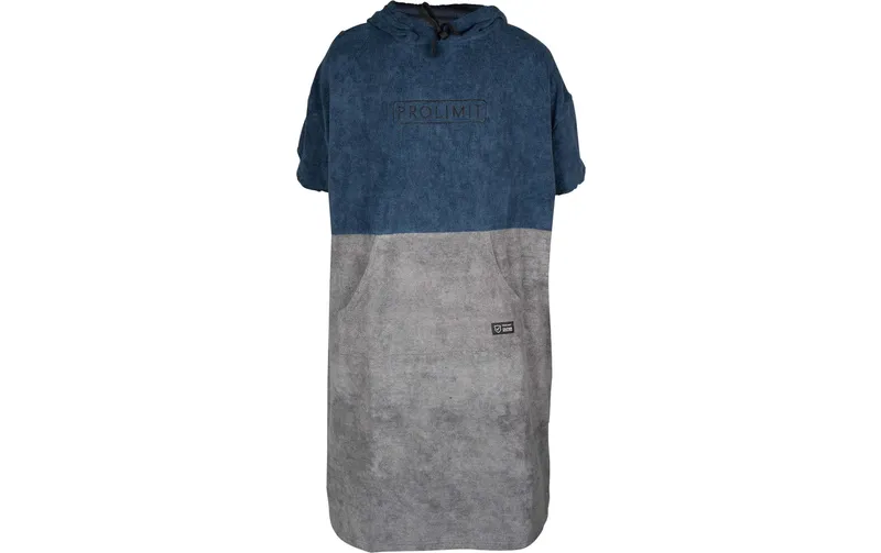Prolimit Badeponcho One Size, Navy/Grey