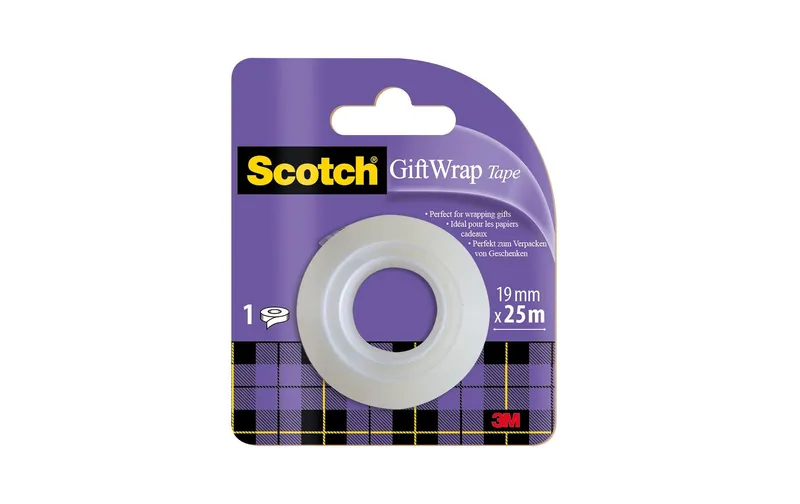 Scotch Klebeband Scotch pour Geschenke Nachfüllrolle 19 mm x 25 m