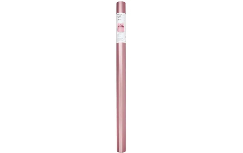 Rico Design Geschenkpapier Metallic 70 cm, 1 pièces, Rosa matt