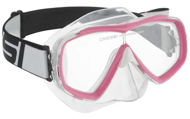 CRESSI Estrella Tx Mask Junior Clear/Pink