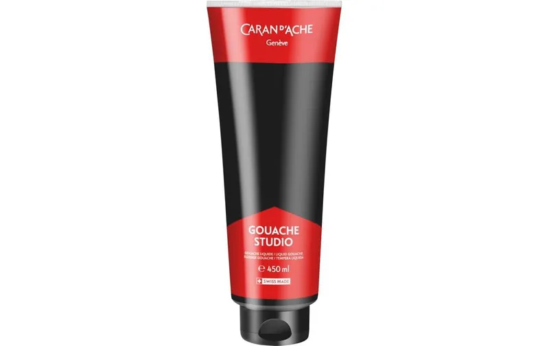 Caran d'Ache Wasserfarbe Gouache Studio 450 ml, black