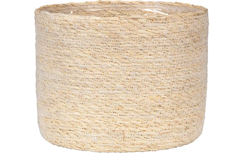 scheurich Pflanzengefäss mit Folie 19 x 16 cm, white