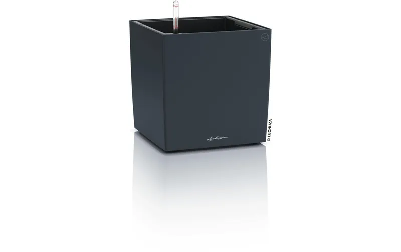 Lechuza Bewässerungsset CUBE Color 30 Schiefergrau