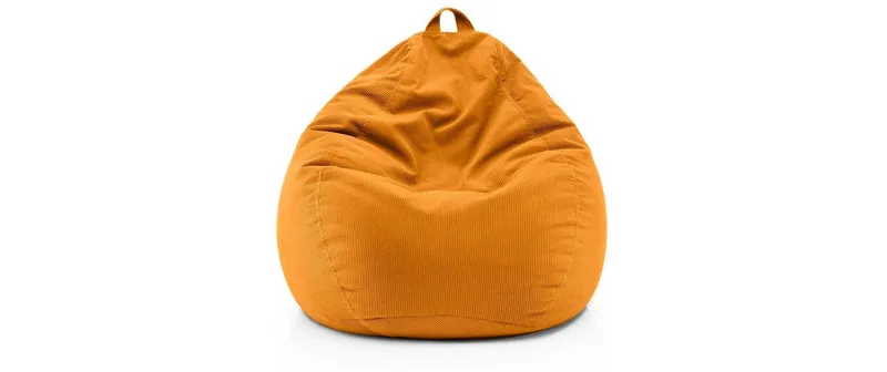 Lumaland Sitzsack 120 l Comfort Polyester (PES), Gelb