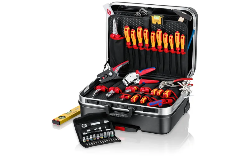 Knipex Werkzeugkoffer BIG Basic Move ElektroPlus, 68-teilig