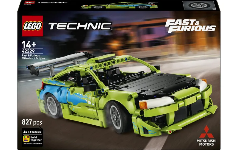 LEGO® Technic Fast and Furious Mitsubishi Eclipse Auto 42229