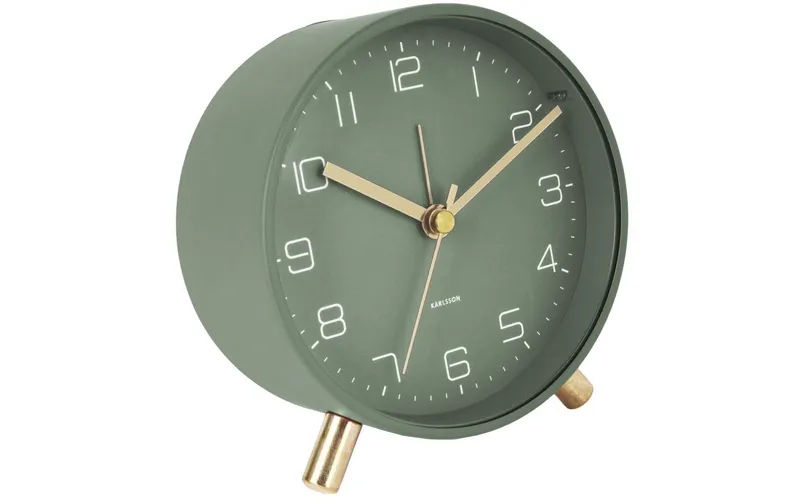 KARLSSON Klassischer Wecker Lofty verde
