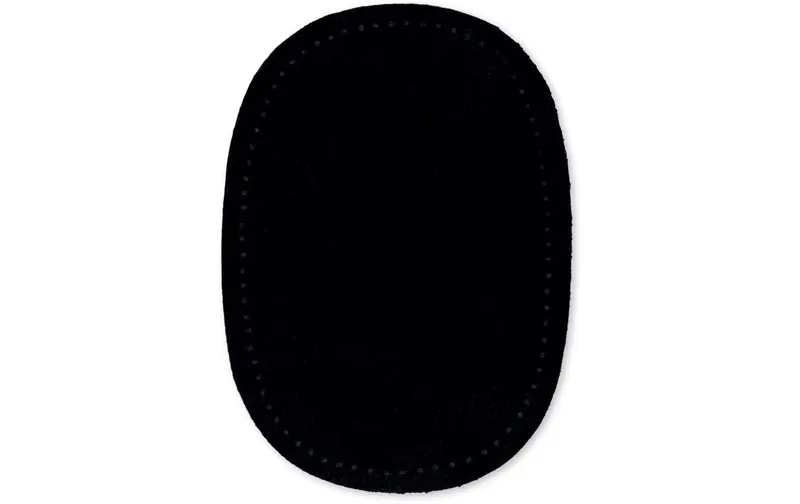 Prym Applikation 10 x 14 cm Lederimitat, Schwarz, 2 Stück