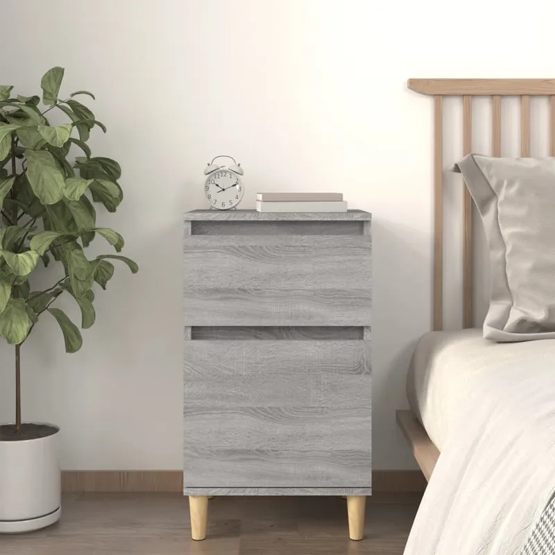 Nachttisch grey Sonoma 40x35x70 cm