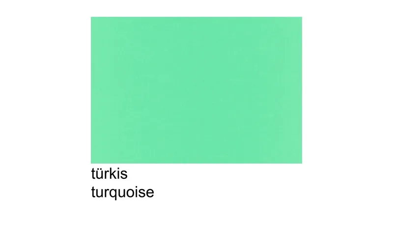 Papyrus Tonzeichenpapier A4, 130 g/m², 100 pièces, Türkis