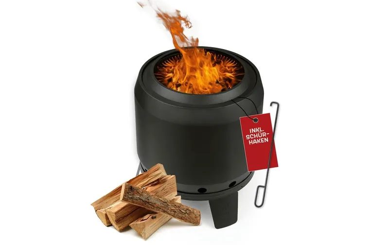 Landmann Feuerkorb rauchfrei high 50 cm schwarz