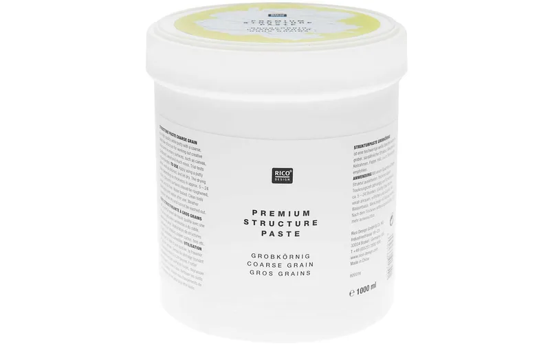 Rico Design Bastelfarbe Premium Strukturpaste 1000 ml