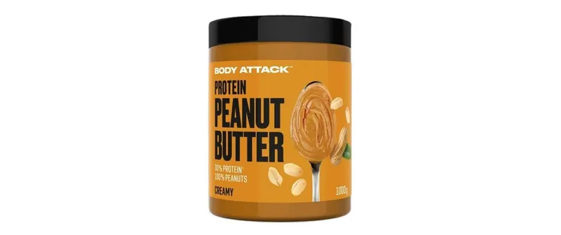 Body Attack Peanut Butter Erdnuss, 1 x 1000 g