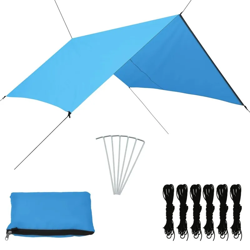 Outdoor-Tarp 3x2,85 m blu