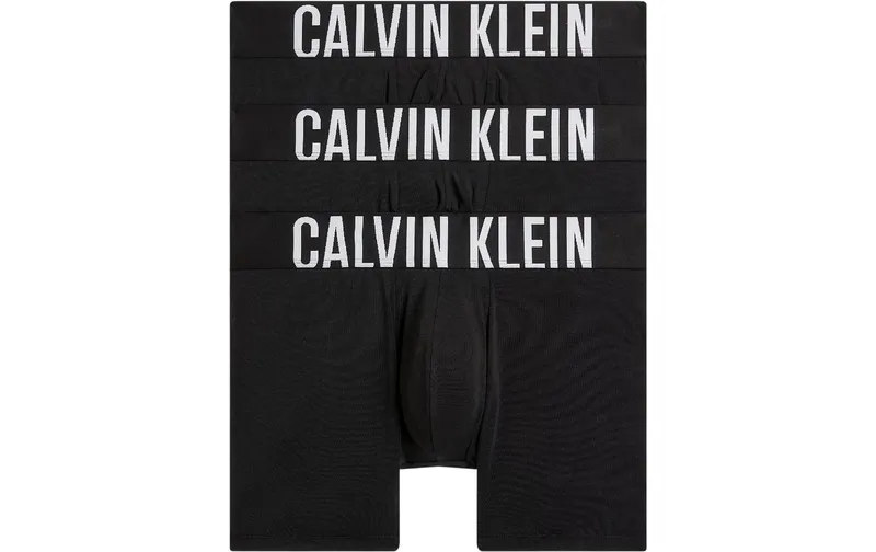 Calvin Klein Wäsche Boxer Brief 3Pk Schwarz, S