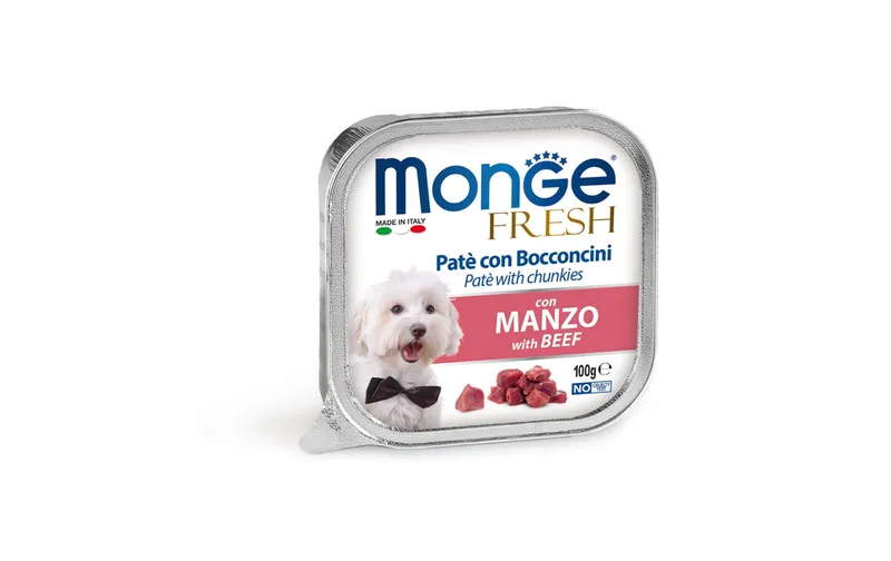 Monge Nassfutter Fresh Pâté Rind, 100 g