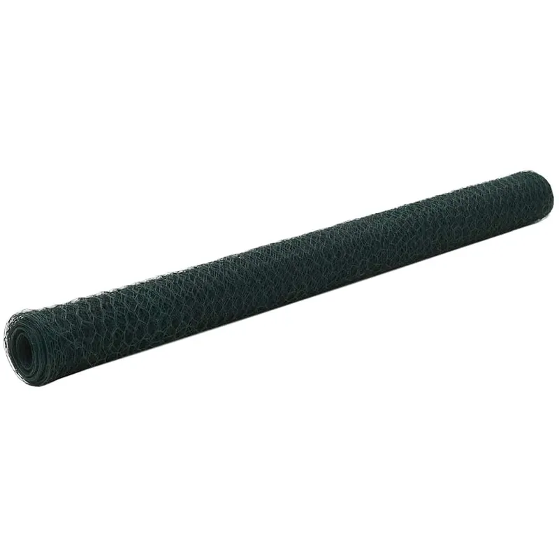 Drahtzaun Stahl mit PVC-Beschichtung 25x1,5 m verde