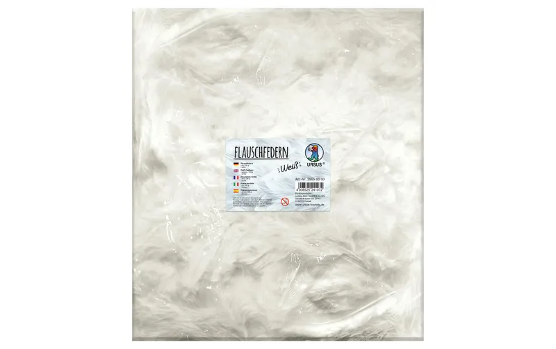 URSUS Federn 100g, blanc