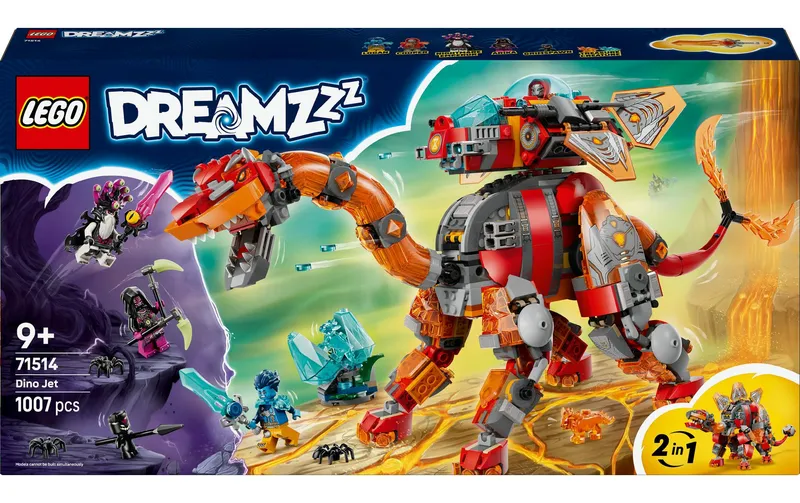 LEGO® DreamZzz Dino-Düsenflieger 71514